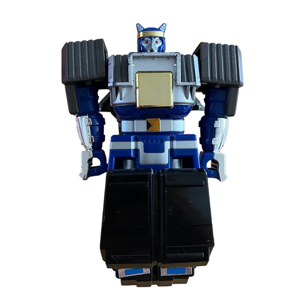 Mighty Morphin Power Rangers Deluxe Shogun Megazord Blue Figure